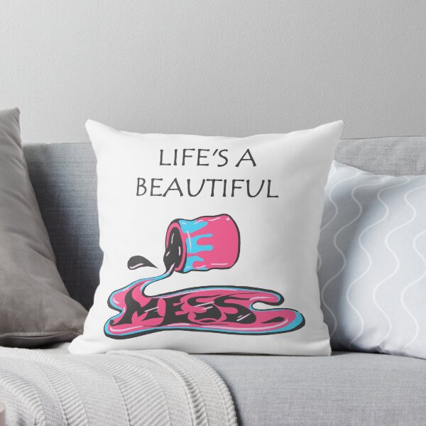 Item preview, Spilled paint - LIfe is messy but sure is beautiful designed and sold by theinkypensieve.