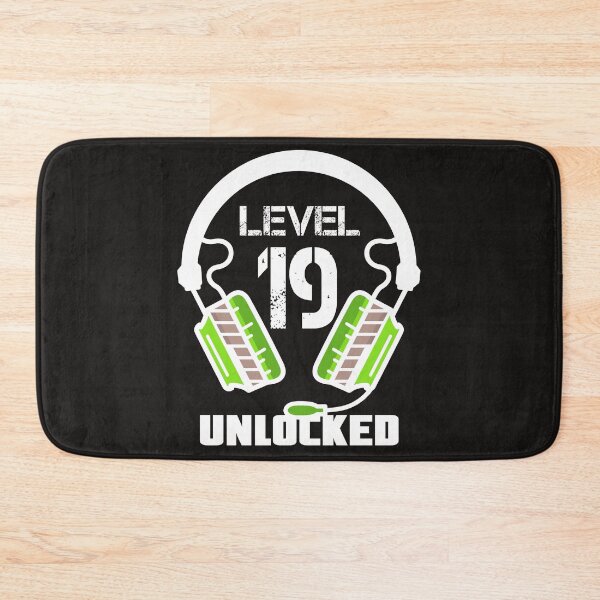 Item preview, Level 19 Unlocked Video Gamer Headset  designed and sold by Maka4.