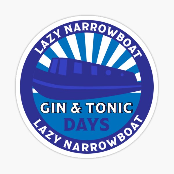 Canal Boat Gadgets Stickers Redbubble