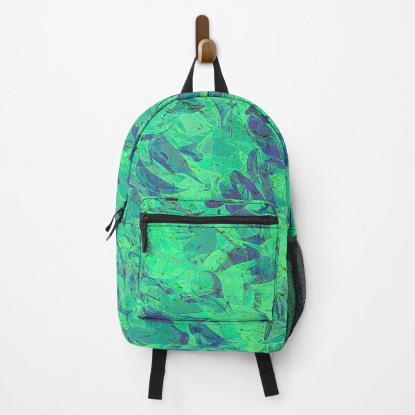 Item preview, blue and mint green leaves and more leaves designed and sold by Markflow.