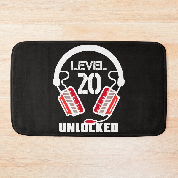 Item preview, Level 20 Unlocked Video Gamer Headset  designed and sold by Maka4.