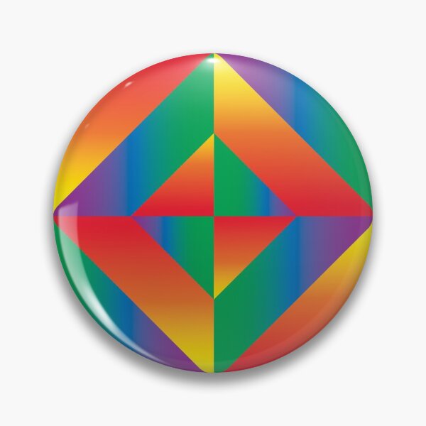 Item preview, Rainbow Diamonds and Bands Prismatic Seamless Pattern Gradients designed and sold by Reconocer.