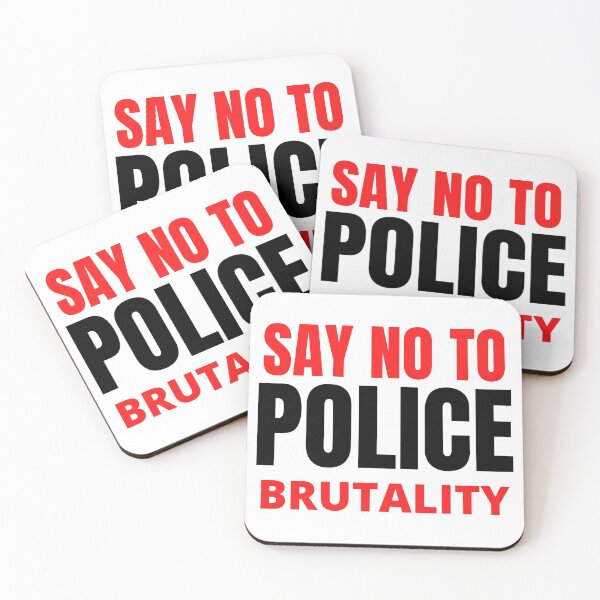 Item preview, SAY NO TO POLICE BRUTALITY designed and sold by MoMasry.