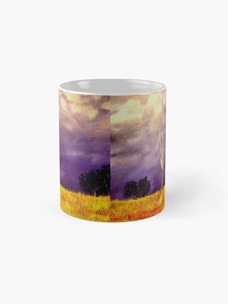 Alternate view of Gum Tree After The Storm - Oil on canvas original artwork Mug