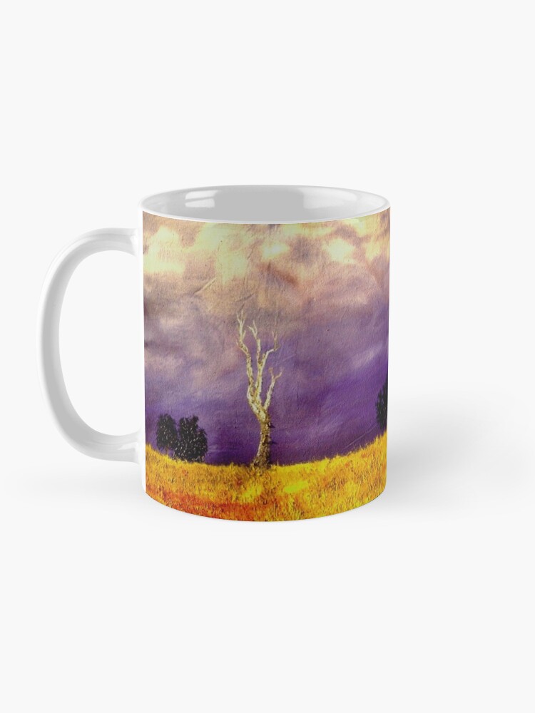 Alternate view of Gum Tree After The Storm - Oil on canvas original artwork Mug