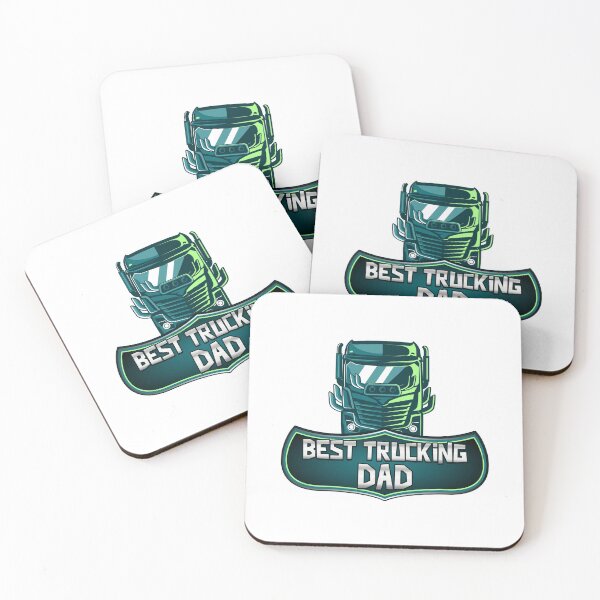 Item preview, Best Trucking Dad Truck Driver Design designed and sold by luvvvvvit.