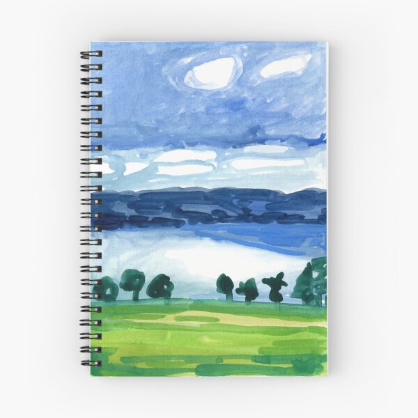 Item preview, Summer morning view of Skaneateles Lake designed and sold by Anita Dore.