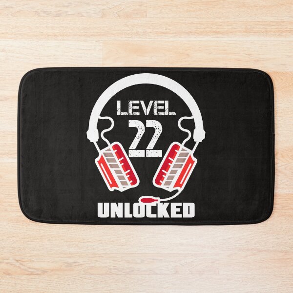 Item preview, Level 22 Unlocked Video Gamer Headset  designed and sold by Maka4.
