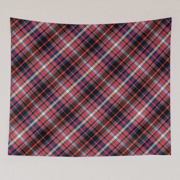 Item preview, Red Blue Plaid Check Tartan designed and sold by redjaygraphics.