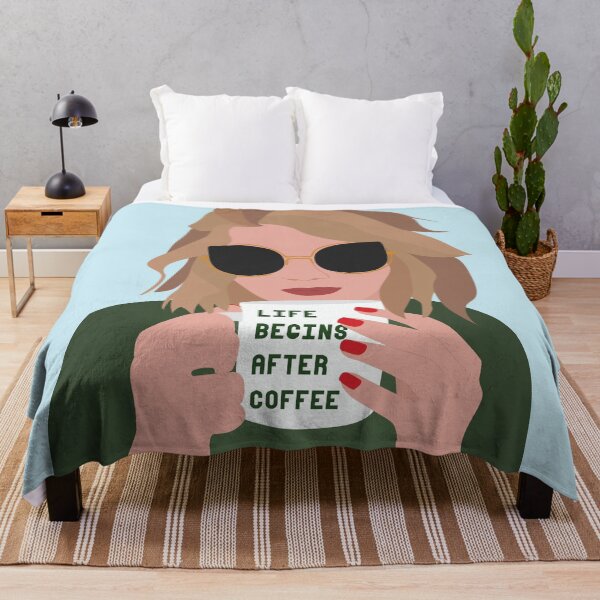 Item preview, Life begins after coffee designed and sold by Alora Days.