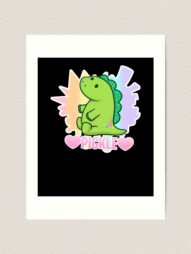 Love Pickle Moriah Elizabeth Art Print By Robonsonken Redbubble