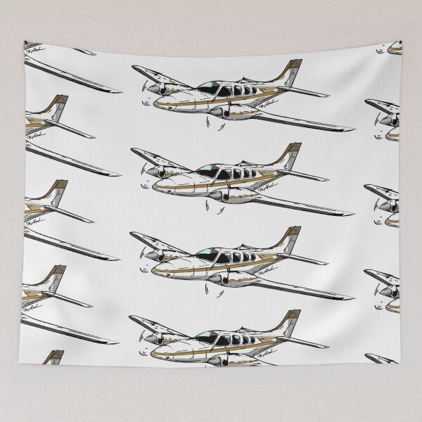 Item preview, Beechcraft Baron N812RJ designed and sold by Michael Garber.