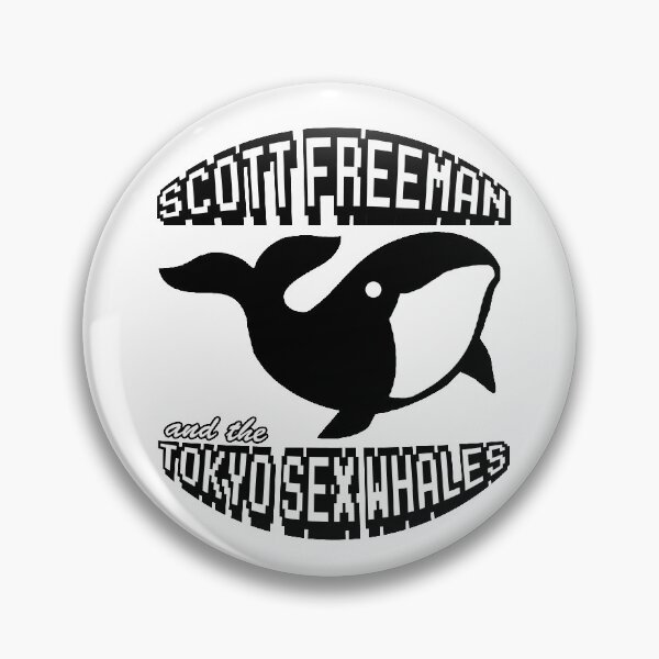 Item preview, Scott Freeman and the Tokyo Sex Whales Black on White Design designed and sold by ScottFreeman.