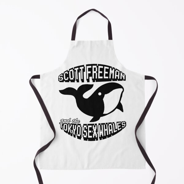 Item preview, Scott Freeman and the Tokyo Sex Whales Black on White Design designed and sold by ScottFreeman.