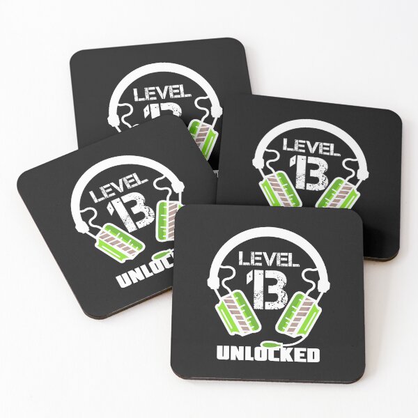 Item preview, Level 13 Unlocked Video Gamer Headset Funny Gift designed and sold by Maka4.