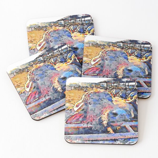 Item preview, Buffaloes in the stall designed and sold by Giuseppe Cocco.