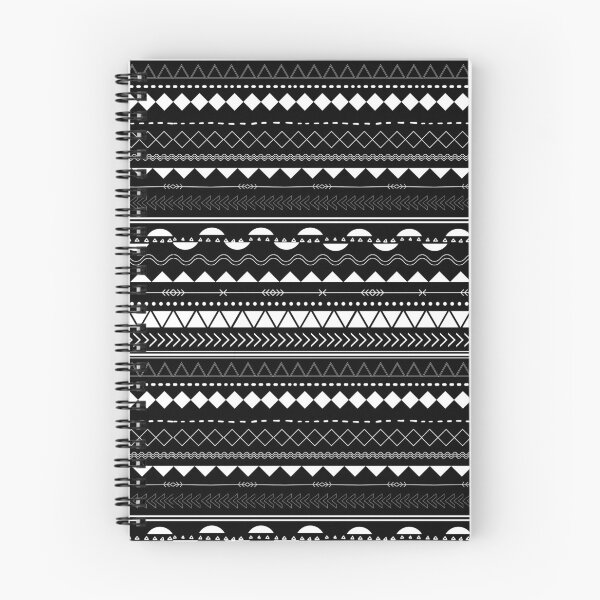 Item preview, black and white aztec pattern  designed and sold by hajar1405.