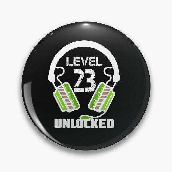 Item preview, Level 23 Unlocked Video Gamer Headset  designed and sold by Maka4.