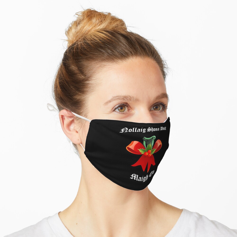 Irish Christmas Mayo, Ireland - Nollaig Shona Duit Mask