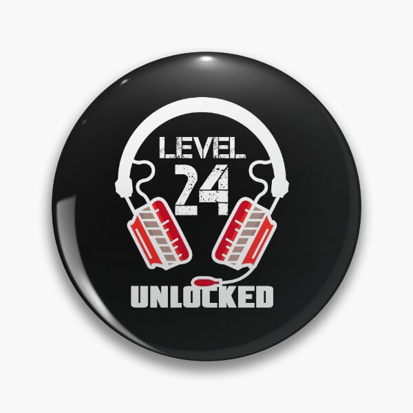 Item preview, Level 24 Unlocked Video Gamer Headset  designed and sold by Maka4.