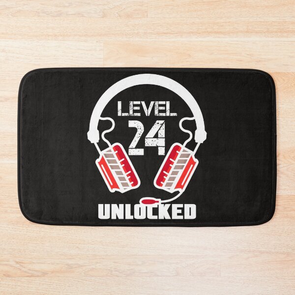 Item preview, Level 24 Unlocked Video Gamer Headset  designed and sold by Maka4.