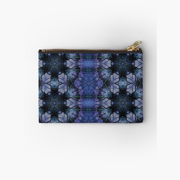 Item preview, Dark Contemporary Pattern of Snowflaked Trees  designed and sold by Zen  Goat.