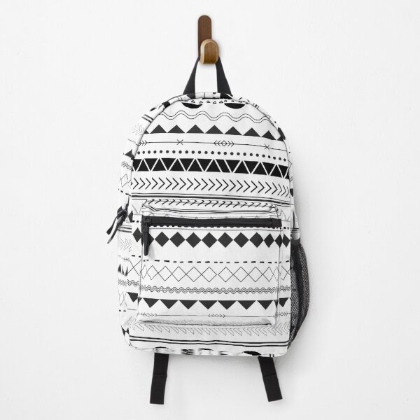 Item preview, white and black aztec pattern designed and sold by hajar1405.