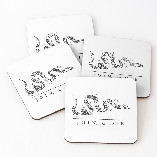 Item preview, Vintage 1754 Join or Die Snake designed and sold by hobrath.
