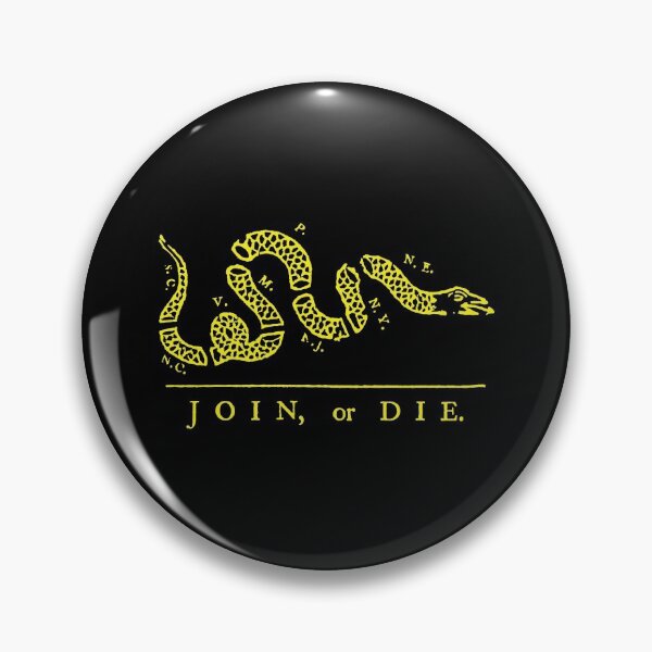 Item preview, Vintage 1754 Join or Die Snake designed and sold by hobrath.