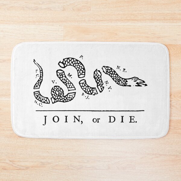 Item preview, Vintage 1754 Join or Die Snake designed and sold by hobrath.