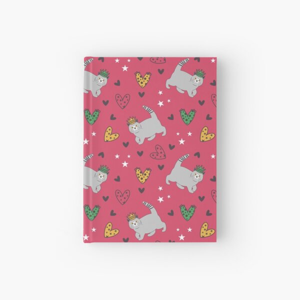 Love British Shorthair Cat in Crown Hardcover Journal