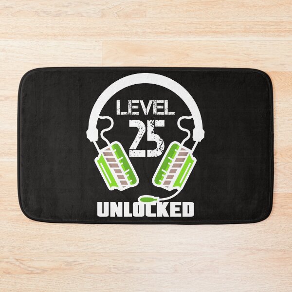 Item preview, Level 25 Unlocked Video Gamer Headset  designed and sold by Maka4.