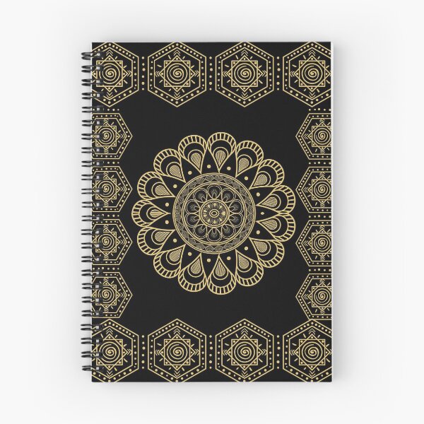 Item preview, Black and gold mandala  designed and sold by BellaCouture.
