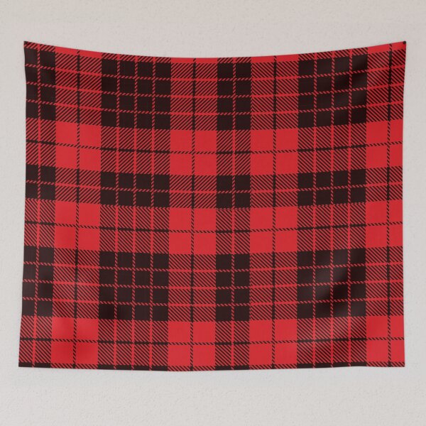 Item preview, Red and black squares pattern designed and sold by EmotionArt.