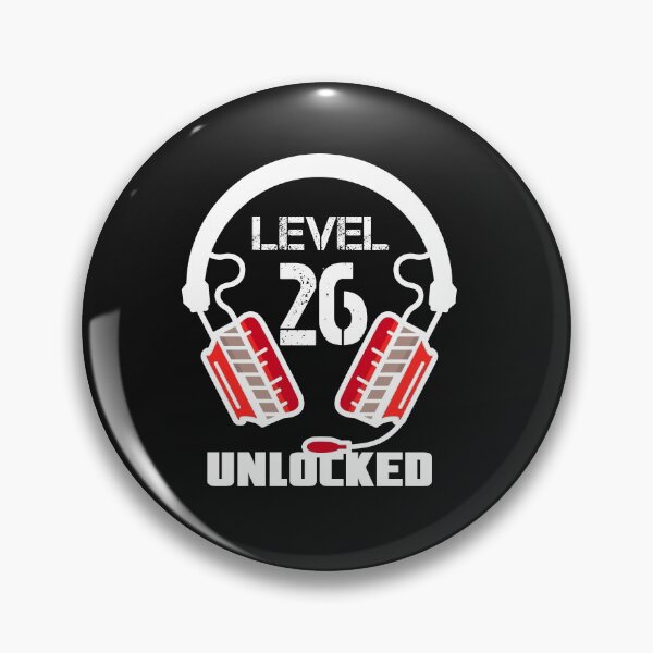 Item preview, Level 26 Unlocked Video Gamer Headset  designed and sold by Maka4.