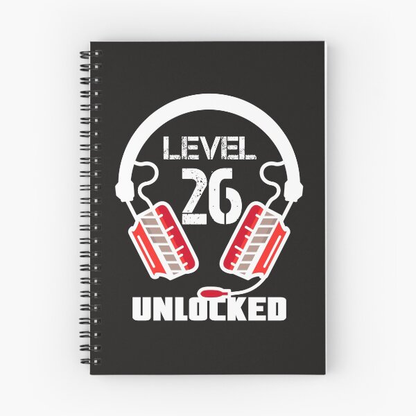 Item preview, Level 26 Unlocked Video Gamer Headset  designed and sold by Maka4.
