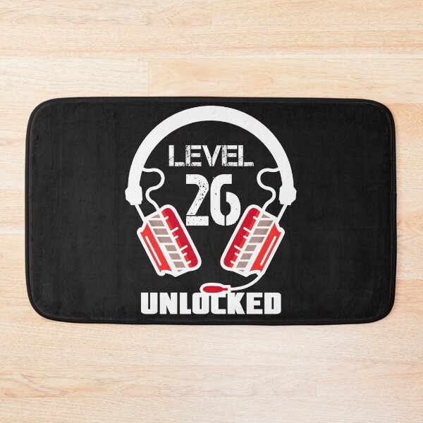 Item preview, Level 26 Unlocked Video Gamer Headset  designed and sold by Maka4.