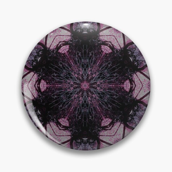 Item preview, Stunning Pink and Black Textile Pattern With Black Tree Branches designed and sold by Zen  Goat.