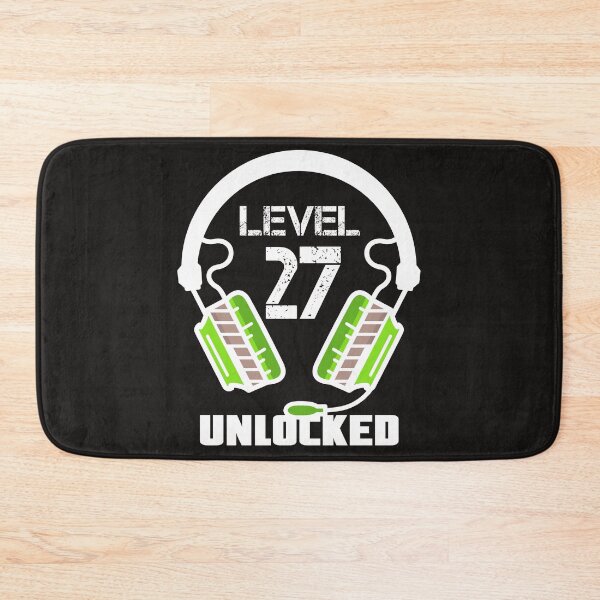 Item preview, Level 27 Unlocked Video Gamer Headset  designed and sold by Maka4.