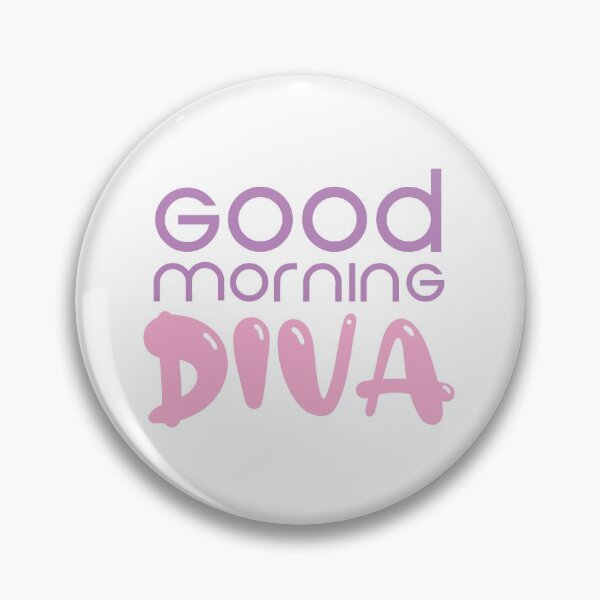 Item preview, good morning diva designed and sold by PixelCookieDsgn.