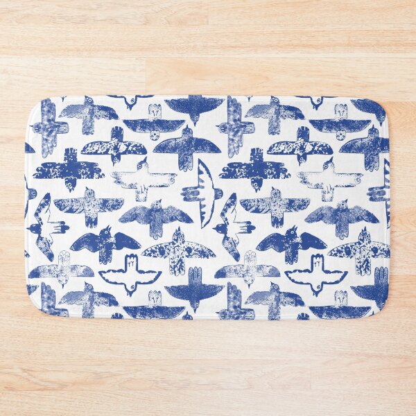 Item preview, Seagulls blue  designed and sold by Ksenia Chromis.