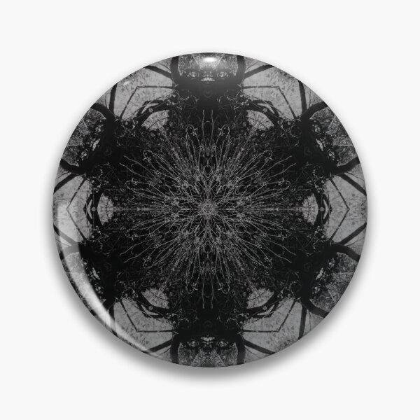 Item preview, Detailed Black and White Textile Abstract Branching Patterned  designed and sold by Zen  Goat.