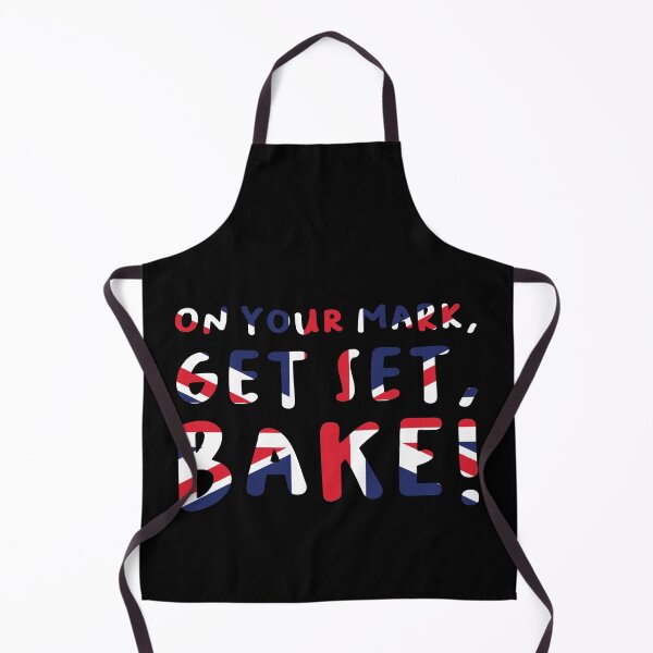 Item preview, Great British Bake Off - On your mark, get set, bake! Illustration designed and sold by TheBritishShop.