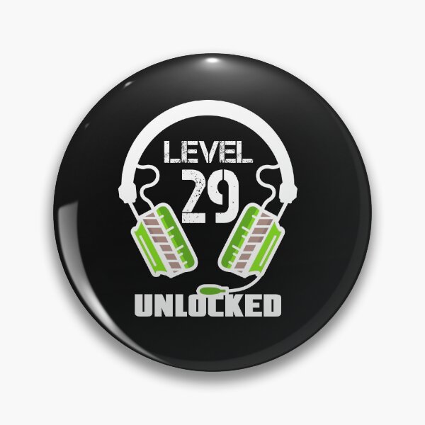 Item preview, Level 29 Unlocked Video Gamer Headset  designed and sold by Maka4.