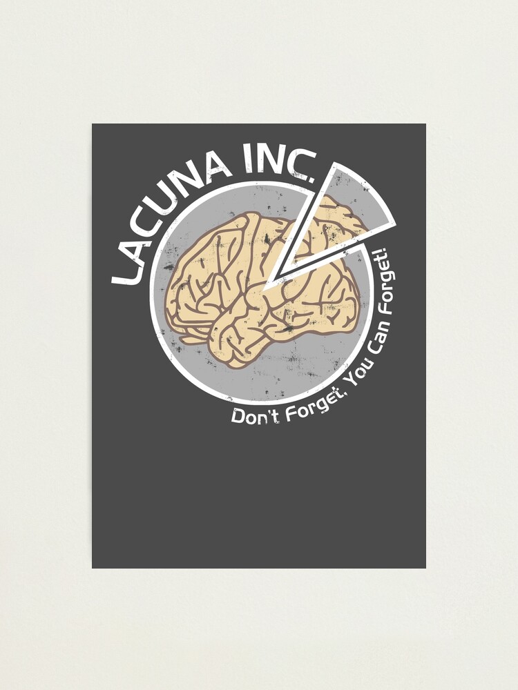 Lámina fotográfica «Logotipo de Lacuna Inc. de Eternal Sunshine of the ...