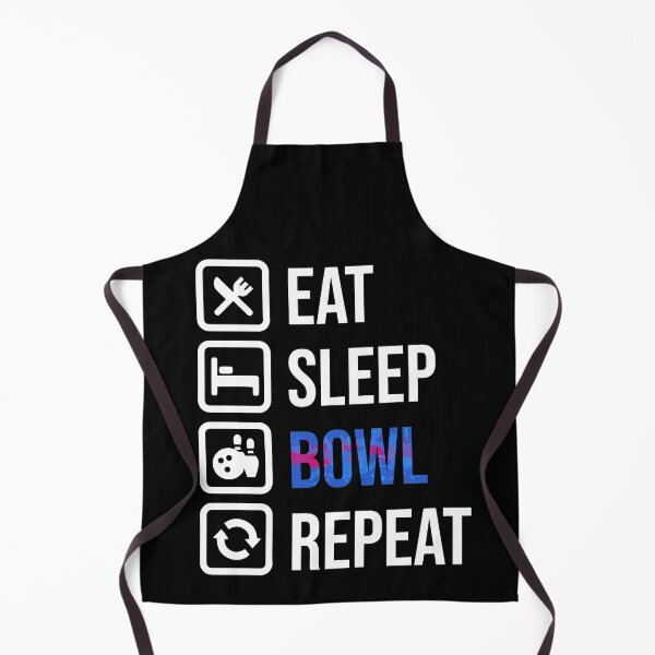 Item preview, Eat Sleep Bowl Repeat designed and sold by tripanthias.