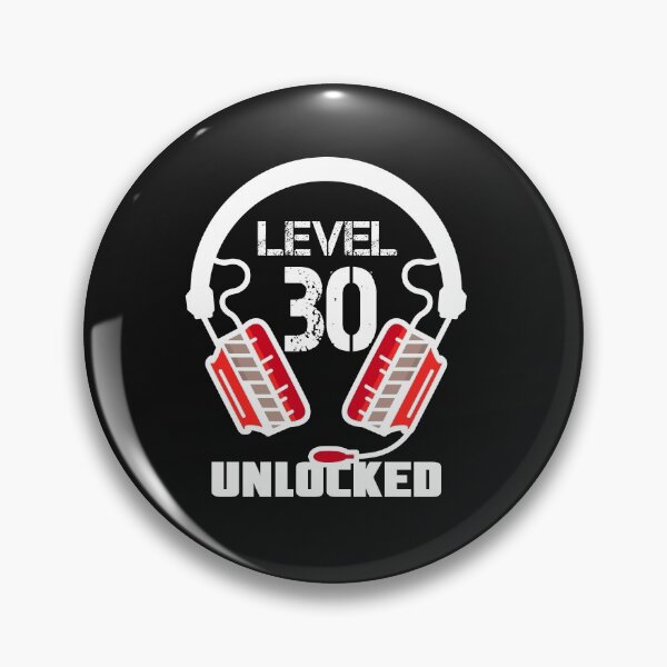 Item preview, Level 30 Unlocked Video Gamer Headset  designed and sold by Maka4.