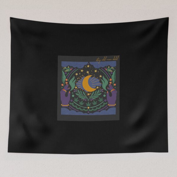 Item preview, Stay wild moon child - boho quote bohemian moon child moon child designed and sold by Chutneys.