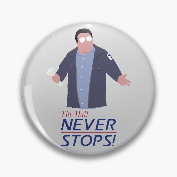 Item preview, The Mail Never Stops designed and sold by doctorheadly.
