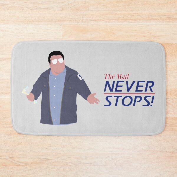Item preview, The Mail Never Stops designed and sold by doctorheadly.